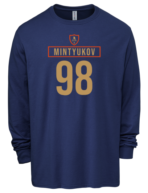 Away Jersey Pavel Mintyukov Men's Premium Blend Long Sleeve-T-Shirt | Swagsta