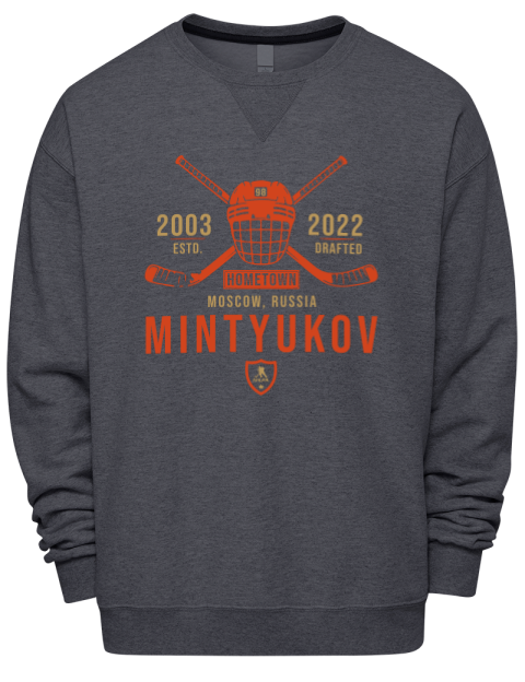 Heritage Pavel Mintyukov Premium Unisex Crewneck Sweatshirt | Swagsta