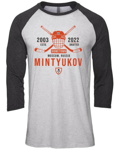 Classic Heritage Pavel Mintyukov Unisex Premium Three-Quarter Raglan T-Shirt | Swagsta