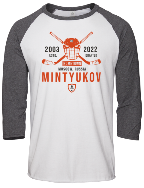 Classic Heritage Pavel Mintyukov Unisex Premium Three-Quarter Raglan T-Shirt | Swagsta