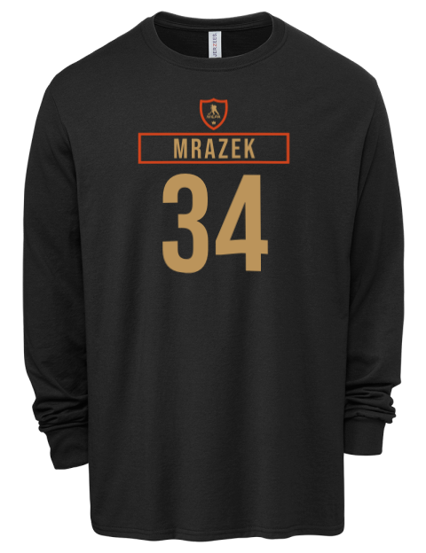 Away Jersey Petr Mrazek Men's Premium Blend Long Sleeve-T-Shirt | Swagsta