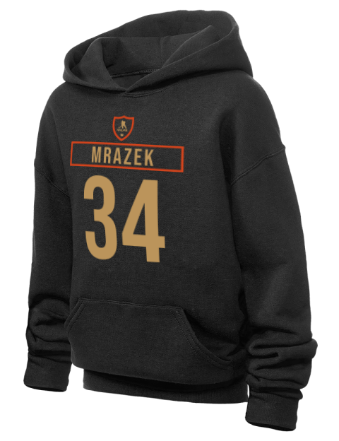 Away Jersey Petr Mrazek Youth Hooded Sweatshirt | Swagsta