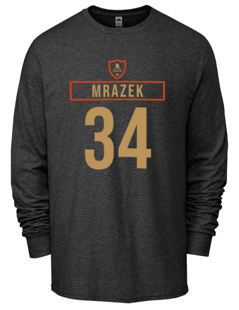 Away Jersey Petr Mrazek Men's Long-Sleeve T-Shirt | Swagsta