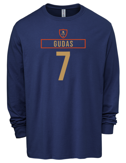 Away Jersey Radko Gudas Men's Premium Blend Long Sleeve-T-Shirt | Swagsta