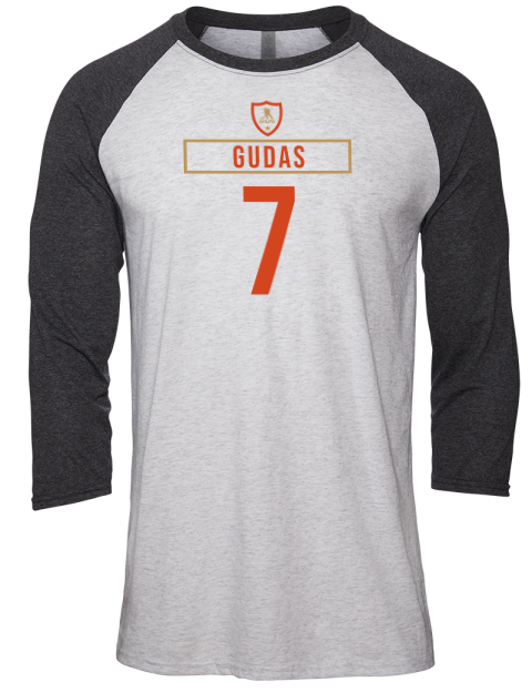Home Jersey Radko Gudas Unisex Premium Three-Quarter Raglan T-Shirt | Swagsta