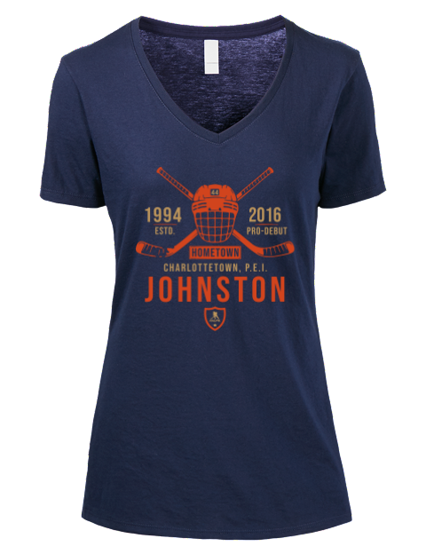 Heritage Ross Johnston Premium Ladies V-Neck T-Shirt | Swagsta