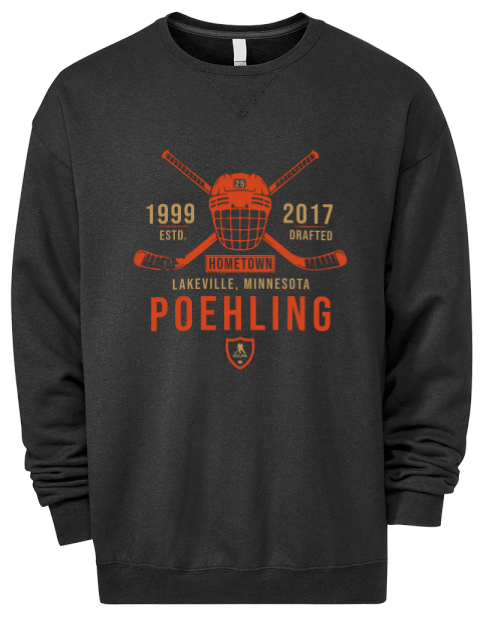 Heritage Ryan Poehling Premium Unisex Crewneck Sweatshirt | Swagsta
