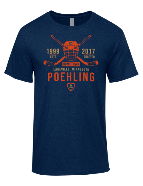 Heritage Ryan Poehling Premium Ring-Spun Cotton Unisex T-Shirt | Swagsta