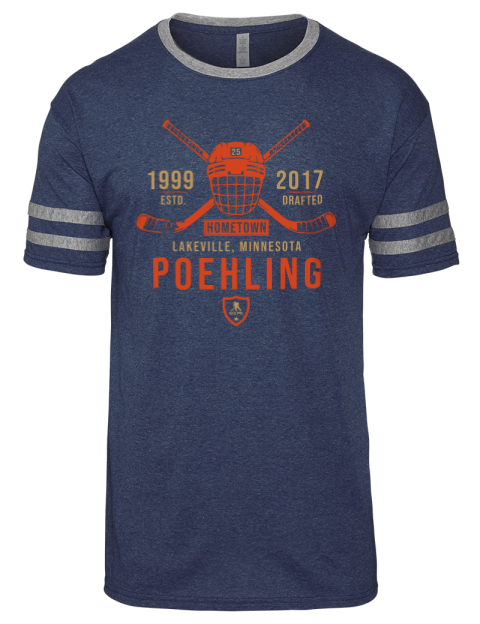 Heritage Ryan Poehling Men's Tri-Blend T-Shirt | Swagsta