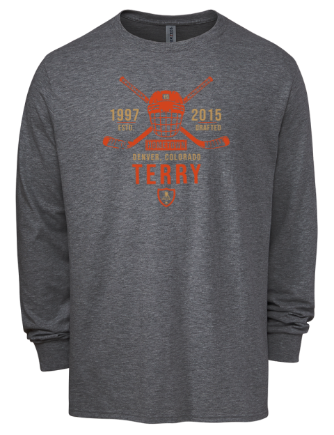 Heritage Troy Terry Men's Premium Blend Long Sleeve-T-Shirt | Swagsta