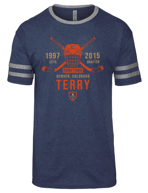 Heritage Troy Terry Men's Tri-Blend T-Shirt | Swagsta