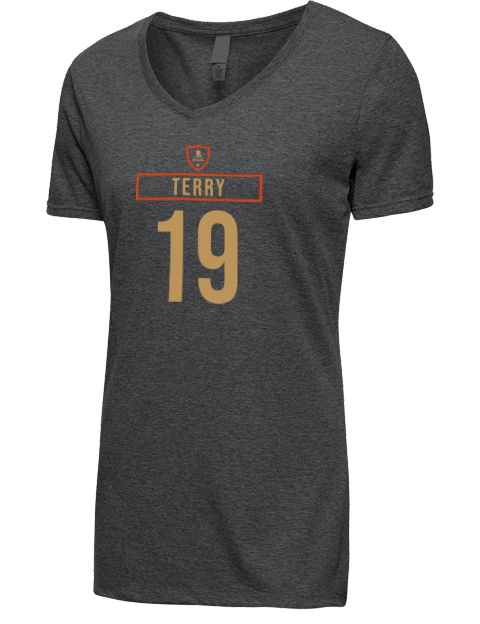 Away Jersey Ville Husso Premium Ladies V-Neck T-Shirt | Swagsta