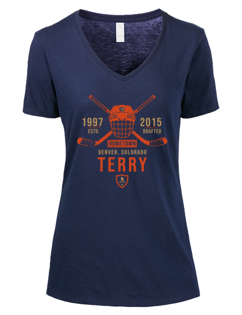 Heritage Ville Husso Premium Ladies V-Neck T-Shirt | Swagsta