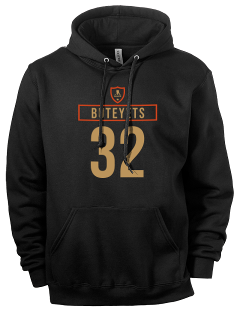 Away Jersey Vyacheslav Buteyets Eco Premium Unisex Hooded Sweatshirt | Swagsta