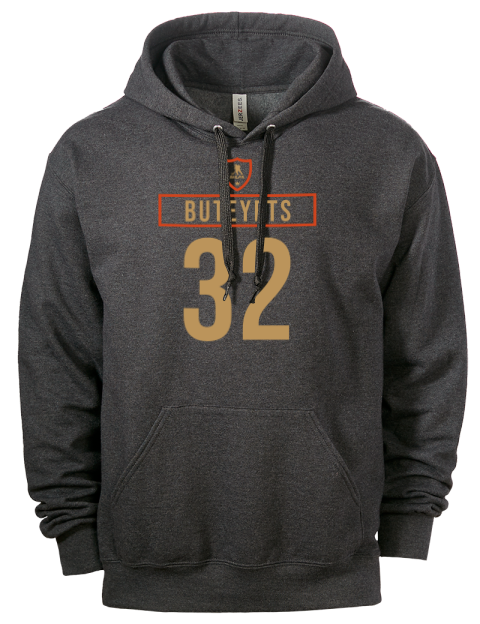 Away Jersey Vyacheslav Buteyets Eco Premium Unisex Hooded Sweatshirt | Swagsta