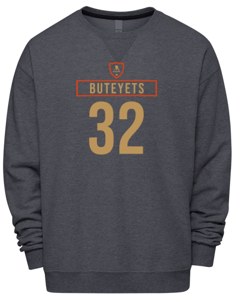 Away Jersey Vyacheslav Buteyets Premium Unisex Crewneck Sweatshirt | Swagsta