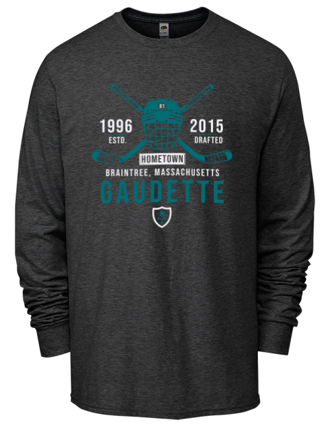 Heritage Edition Adam Gaudette Men's Long-Sleeve T-Shirt | Swagsta