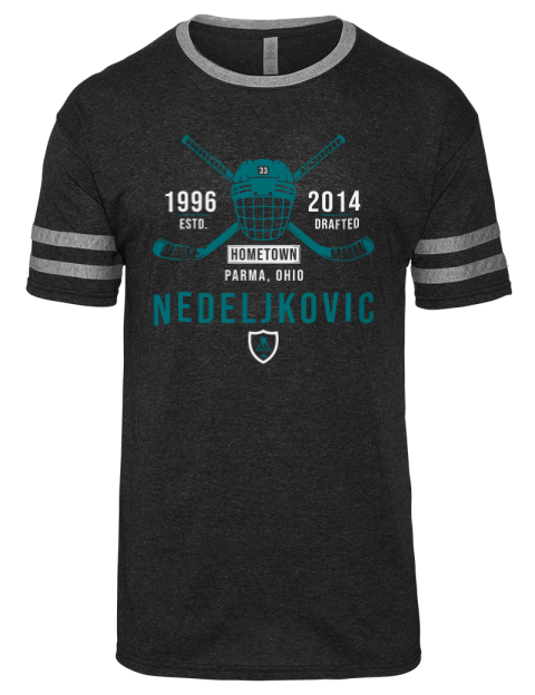 Heritage Alex Nedeljkovic Men's Tri-Blend T-Shirt | Swagsta