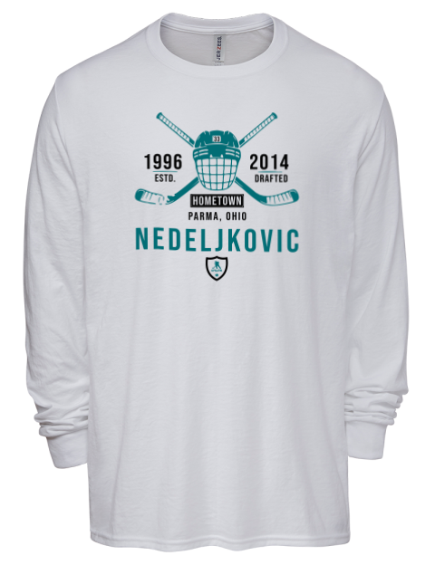 Classic Heritage Alex Nedeljkovic Men's Premium Blend Long Sleeve-T-Shirt | Swagsta