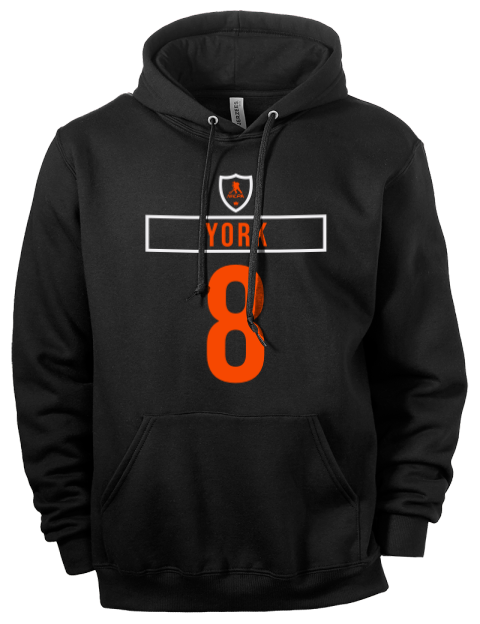 Away Jersey Cameron York Eco Premium Unisex Hooded Sweatshirt | Swagsta
