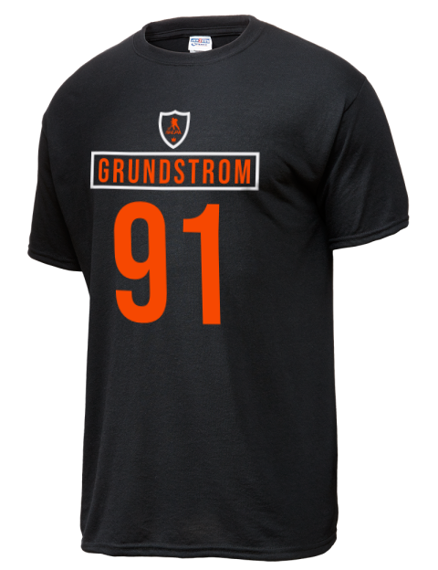 Away Jersey Carl Grundstrom Dri-Power Unisex T-Shirt | Swagsta