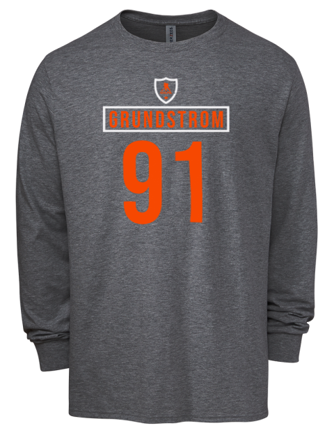 Away Jersey Carl Grundstrom Men's Premium Blend Long Sleeve-T-Shirt | Swagsta