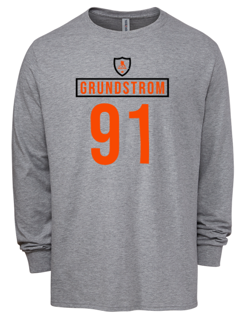 Home Jersey Carl Grundstrom Men's Premium Blend Long Sleeve-T-Shirt | Swagsta