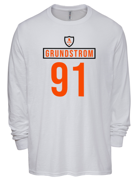 Home Jersey Carl Grundstrom Men's Premium Blend Long Sleeve-T-Shirt | Swagsta