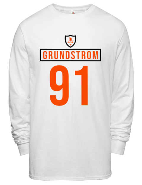 Home Jersey Carl Grundstrom Men's Long-Sleeve T-Shirt | Swagsta