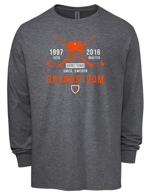 Heritage Carl Grundstrom Men's Premium Blend Long Sleeve-T-Shirt | Swagsta