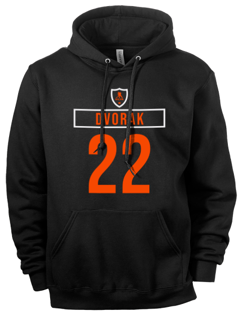 Away Jersey Christian Dvorak Eco Premium Unisex Hooded Sweatshirt | Swagsta