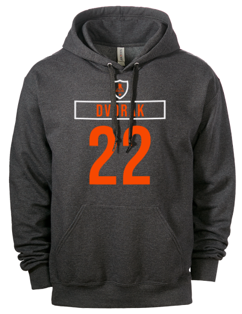 Away Jersey Christian Dvorak Eco Premium Unisex Hooded Sweatshirt | Swagsta