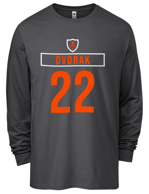 Away Jersey Christian Dvorak Men's Long-Sleeve T-Shirt | Swagsta