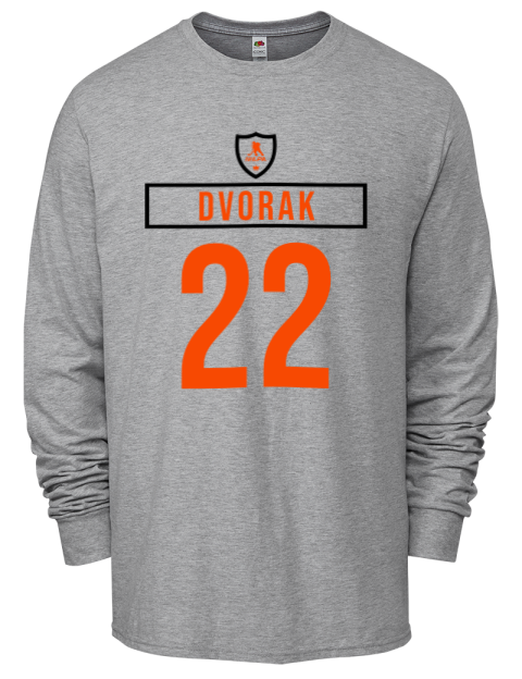 Home Jersey Christian Dvorak Men's Long-Sleeve T-Shirt | Swagsta