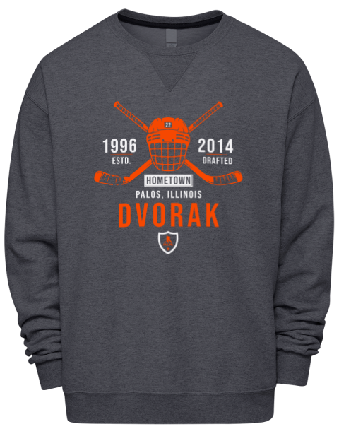 Heritage Christian Dvorak Premium Unisex Crewneck Sweatshirt | Swagsta