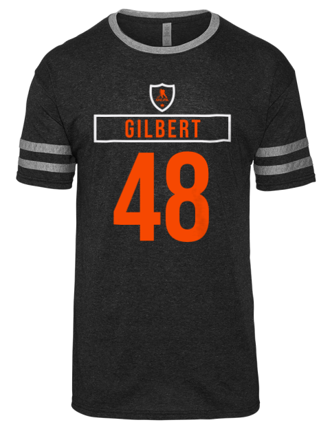 Away Jersey Dennis Gilbert Men's Tri-Blend T-Shirt | Swagsta