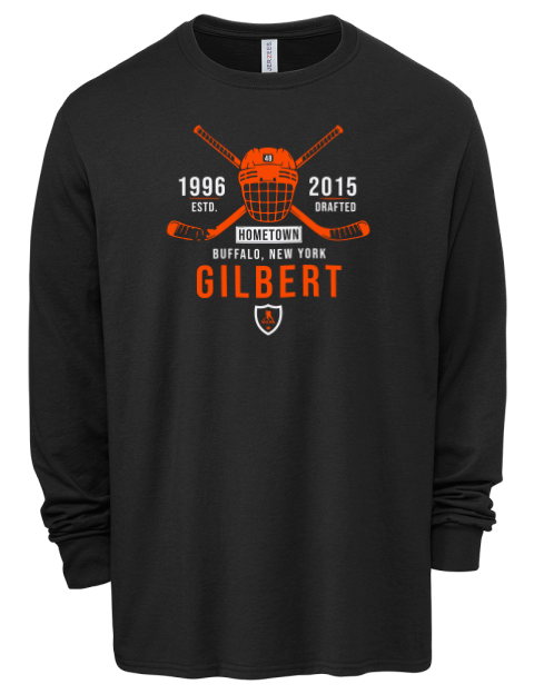 Heritage Dennis Gilbert Men's Premium Blend Long Sleeve-T-Shirt | Swagsta