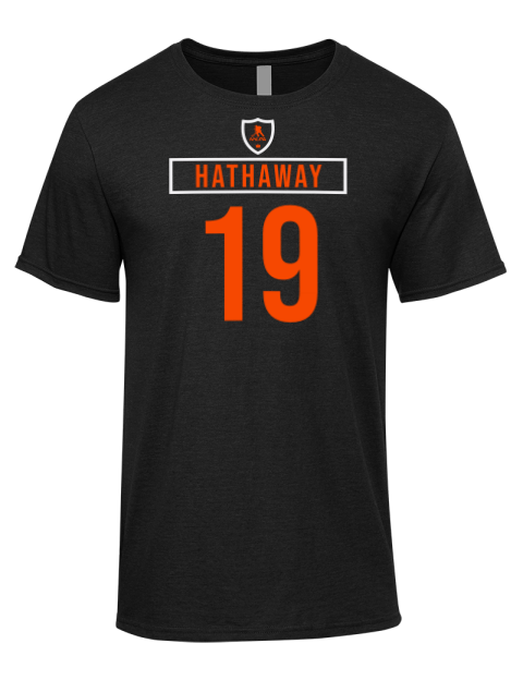 Away Jersey Garnet Hathaway Premium Ring-Spun Cotton Unisex T-Shirt | Swagsta