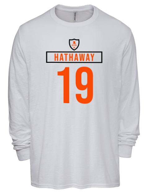 Home Jersey Garnet Hathaway Men's Premium Blend Long Sleeve-T-Shirt | Swagsta