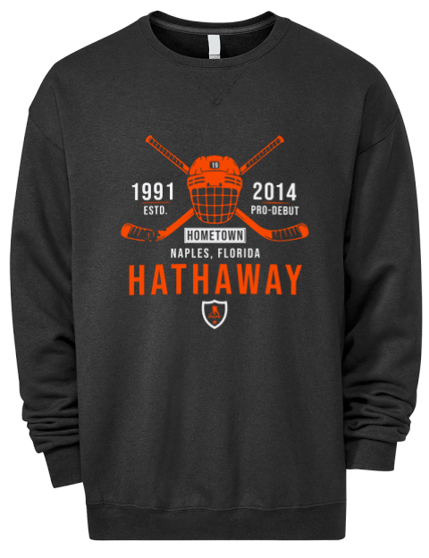 Heritage Garnet Hathaway Premium Unisex Crewneck Sweatshirt | Swagsta