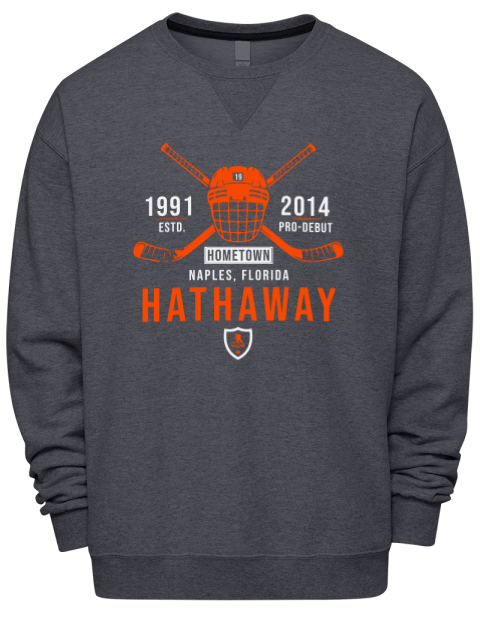 Heritage Garnet Hathaway Premium Unisex Crewneck Sweatshirt | Swagsta