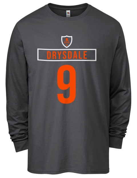 Away Jersey Jamie Drysdale Men's Long-Sleeve T-Shirt | Swagsta