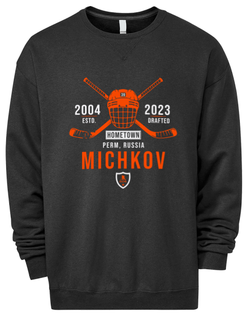 Heritage Matvei Michkov Premium Unisex Crewneck Sweatshirt | Swagsta