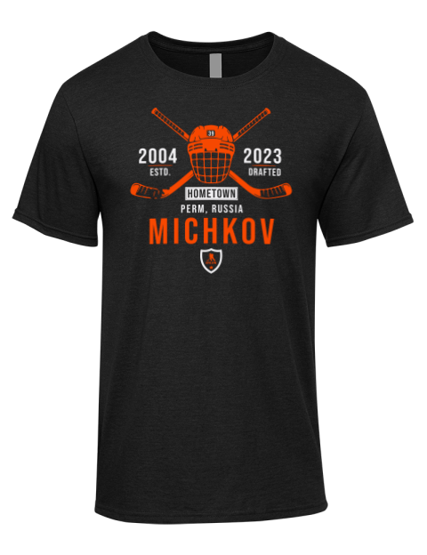 Heritage Matvei Michkov Premium Ring-Spun Cotton Unisex T-Shirt | Swagsta