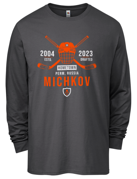 Heritage Matvei Michkov Men's Long-Sleeve T-Shirt | Swagsta