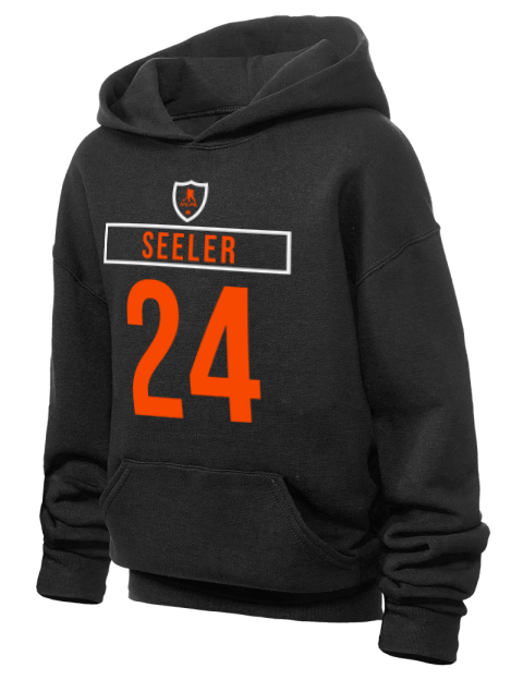 Away Jersey Nick Seeler Youth Hooded Sweatshirt | Swagsta
