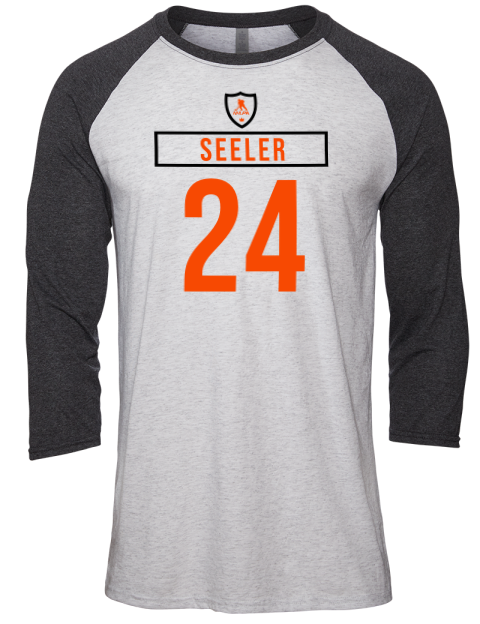 Home Jersey Nick Seeler Unisex Premium Three-Quarter Raglan T-Shirt | Swagsta
