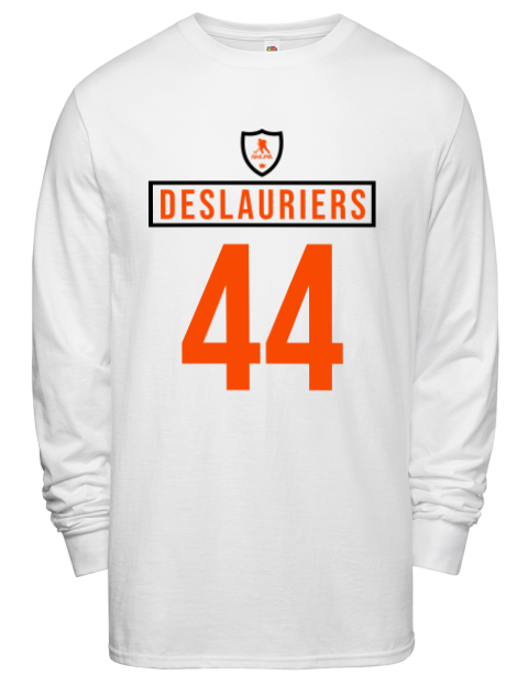 Home Jersey Nicolas Deslauriers Men's Long-Sleeve T-Shirt | Swagsta