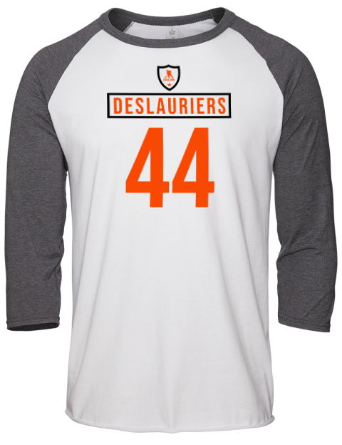 Home Jersey Nicolas Deslauriers Unisex Premium Three-Quarter Raglan T-Shirt | Swagsta