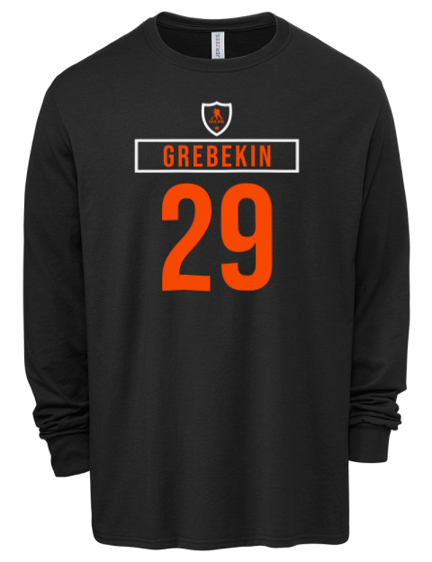 Away Jersey Nikita Grebekin Men's Premium Blend Long Sleeve-T-Shirt | Swagsta